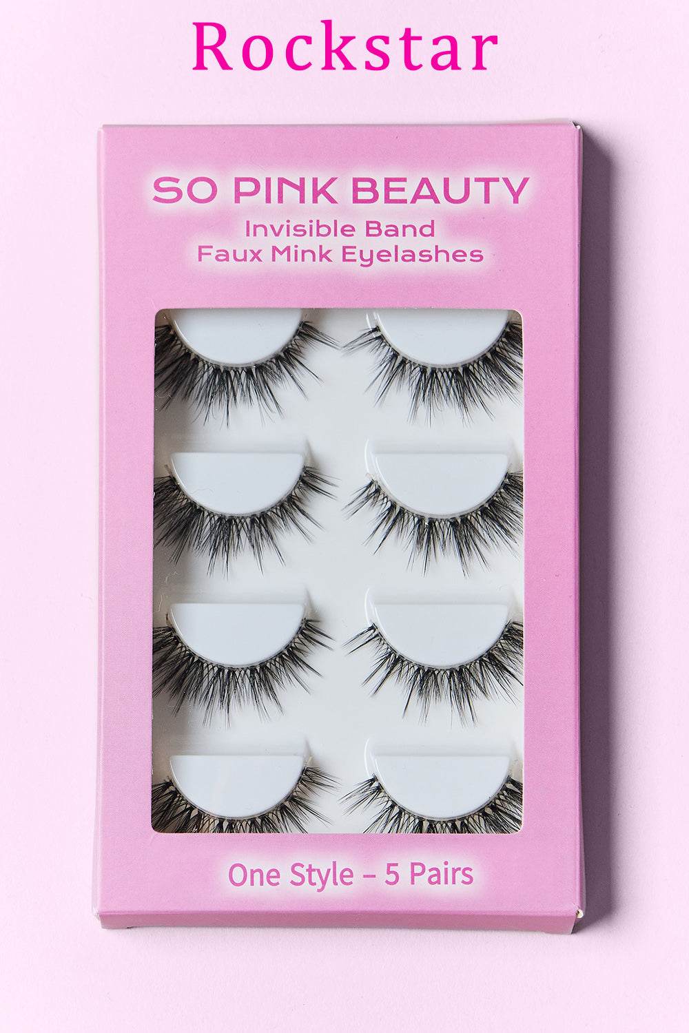 SO PINK BEAUTY Faux Mink Eyelashes 5 Pairs - Shop Style & More | Fresh Looks, Everyday Deals & Free Shipping