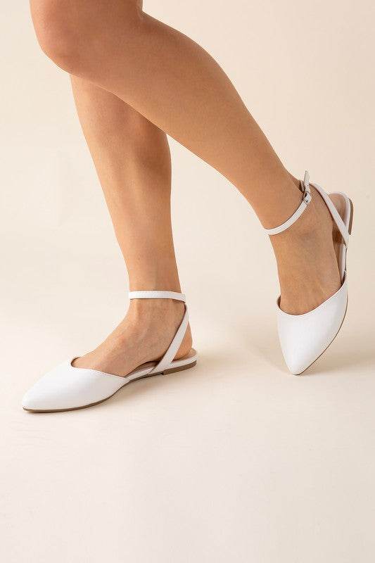 LINDEN-S Ankle Strap Flats - Shop Style & More | Fresh Looks, Everyday Deals & Free Shipping