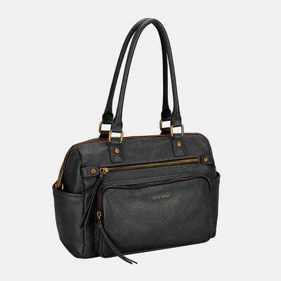 David Jones Zipper PU Leather Handbag - Shop Style & More | Fresh Looks, Everyday Deals & Free Shipping