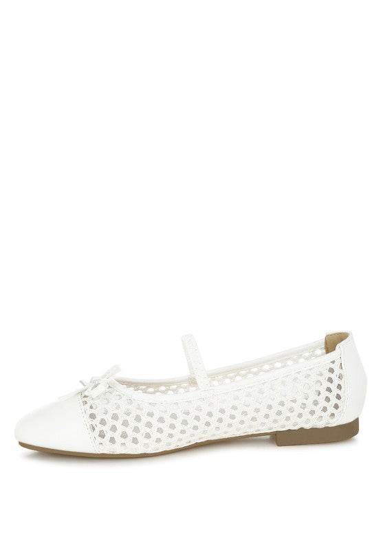 Omela Woven Bow Detail Ballerinas - Shop Style & More | Fresh Looks, Everyday Deals & Free Shipping