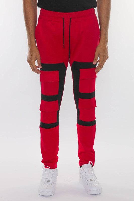 COLOR BLOCK CARGO TRACK PANT - Shop Style & More | Fresh Looks, Everyday Deals & Free Shipping