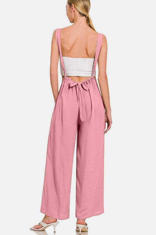Zenana Pocketed Wide Strap Wide Leg Overalls - Shop Style & More | Fresh Looks, Everyday Deals & Free Shipping