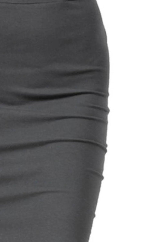 Zenana Premium Cotton Basic Knee Skirt - Shop Style & More | Fresh Looks, Everyday Deals & Free Shipping