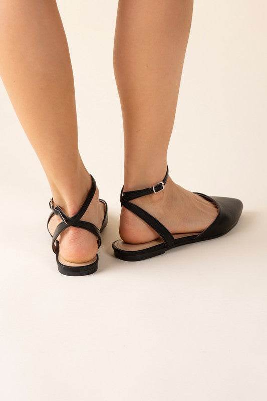 LINDEN-S Ankle Strap Flats - Shop Style & More | Fresh Looks, Everyday Deals & Free Shipping