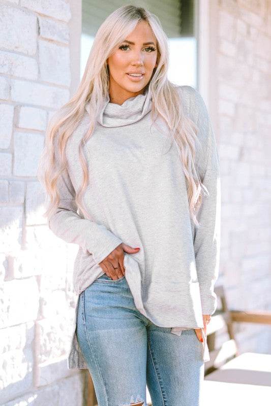 Rebecca Cowl Neck Shift Tunic Top - Shop Style & More | Fresh Looks, Everyday Deals & Free Shipping