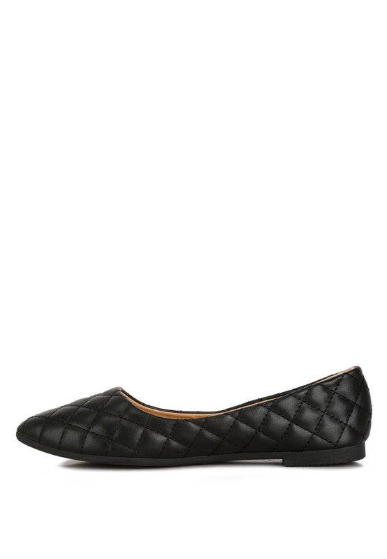Rikhani Quilted Detail Ballet Flats - Shop Style & More | Fresh Looks, Everyday Deals & Free Shipping