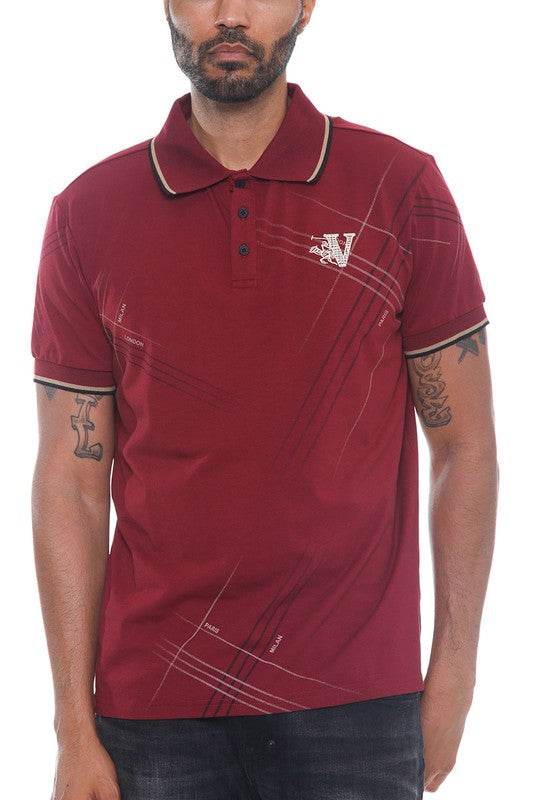 Version Couture Polo Button Down Shirt - Shop Style & More | Fresh Looks, Everyday Deals & Free Shipping