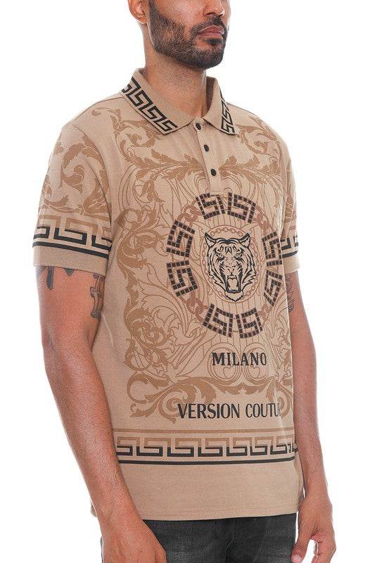 Version Couture Polo Button Down Shirt - Shop Style & More | Fresh Looks, Everyday Deals & Free Shipping