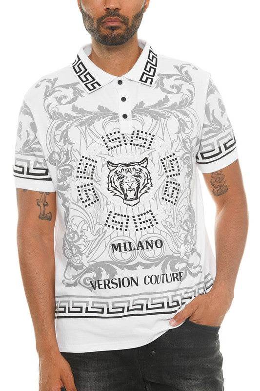 Version Couture Polo Button Down Shirt - Shop Style & More | Fresh Looks, Everyday Deals & Free Shipping