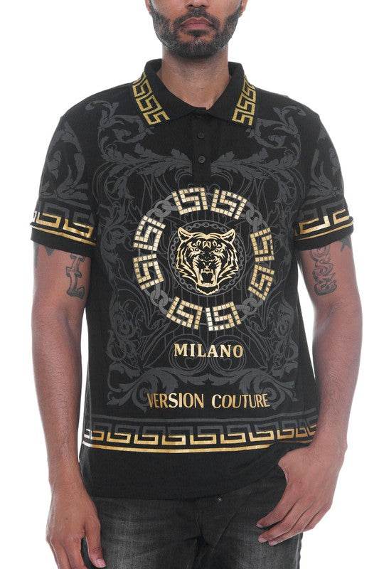 Version Couture Polo Button Down Shirt - Shop Style & More | Fresh Looks, Everyday Deals & Free Shipping