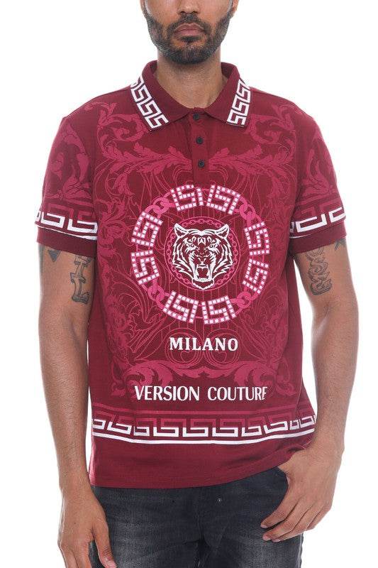 Version Couture Polo Button Down Shirt - Shop Style & More | Fresh Looks, Everyday Deals & Free Shipping