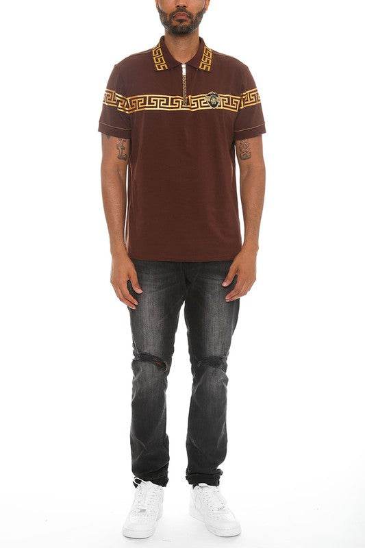 Version Couture Polo Button Down Shirt - Shop Style & More | Fresh Looks, Everyday Deals & Free Shipping
