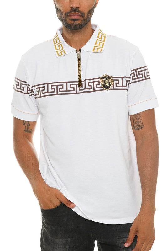 Version Couture Polo Button Down Shirt - Shop Style & More | Fresh Looks, Everyday Deals & Free Shipping