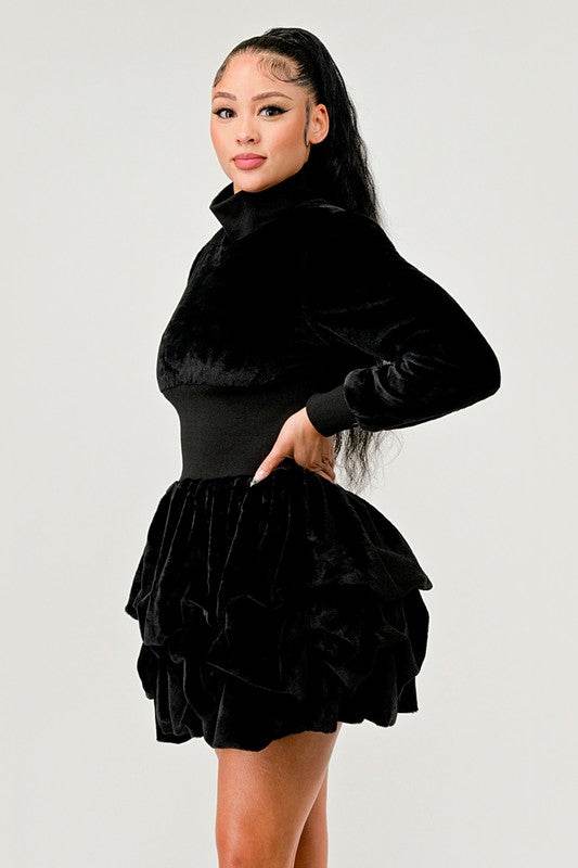 Merry Go Around Ruffle long sleeve dress - Shop Style & More | Fresh Looks, Everyday Deals & Free Shipping
