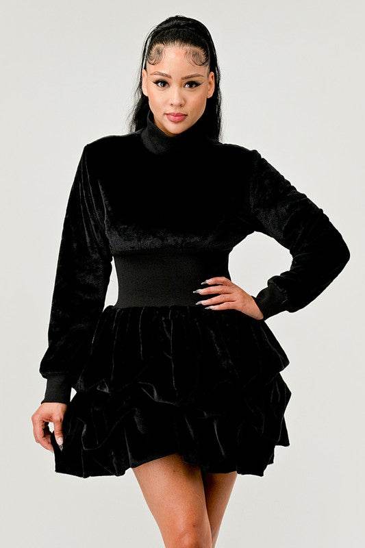 Merry Go Around Ruffle long sleeve dress - Shop Style & More | Fresh Looks, Everyday Deals & Free Shipping