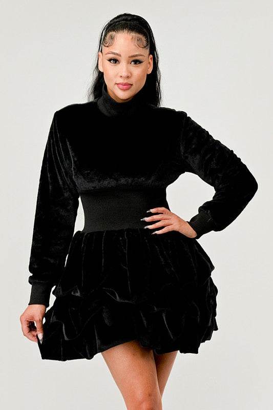 Merry Go Around Ruffle long sleeve dress - Shop Style & More | Fresh Looks, Everyday Deals & Free Shipping