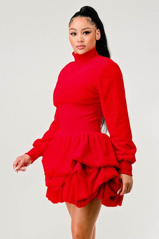 Merry Go Around Ruffle long sleeve dress - Shop Style & More | Fresh Looks, Everyday Deals & Free Shipping