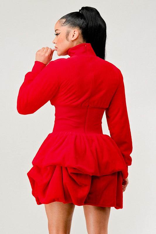 Merry Go Around Ruffle long sleeve dress - Shop Style & More | Fresh Looks, Everyday Deals & Free Shipping