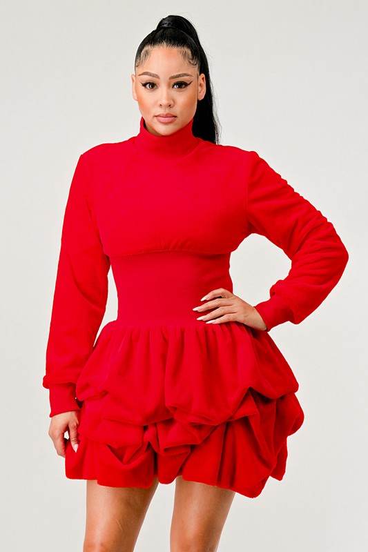 Merry Go Around Ruffle long sleeve dress - Shop Style & More | Fresh Looks, Everyday Deals & Free Shipping