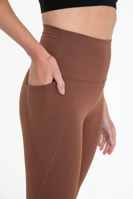 Tapered Band Essential Solid Highwaist Leggings - Shop Style & More | Fresh Looks, Everyday Deals & Free Shipping