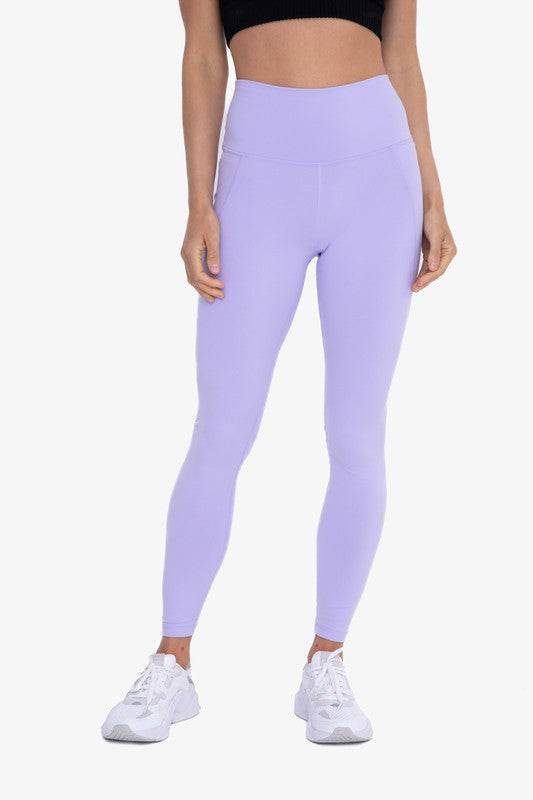 Tapered Band Essential Solid Highwaist Leggings - Shop Style & More | Fresh Looks, Everyday Deals & Free Shipping