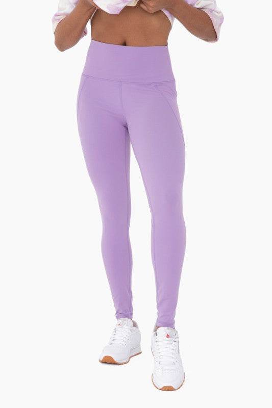 Tapered Band Essential Solid Highwaist Leggings - Shop Style & More | Fresh Looks, Everyday Deals & Free Shipping