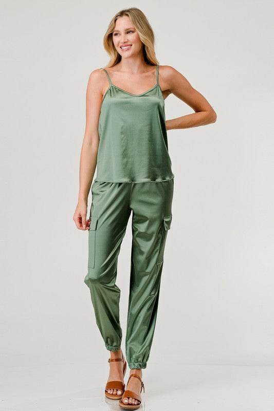Plus Satin Tank Top - Shop Style & More | Fresh Looks, Everyday Deals & Free Shipping