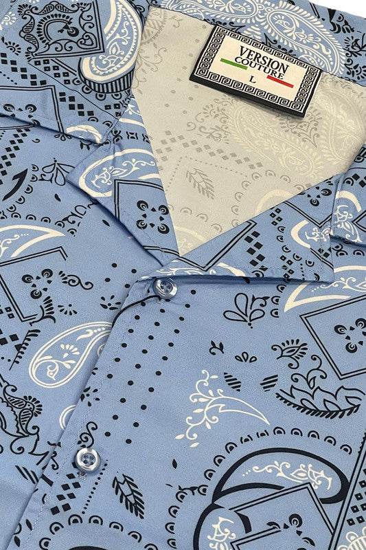 Mens Collared Print Button Down - Shop Style & More | Fresh Looks, Everyday Deals & Free Shipping