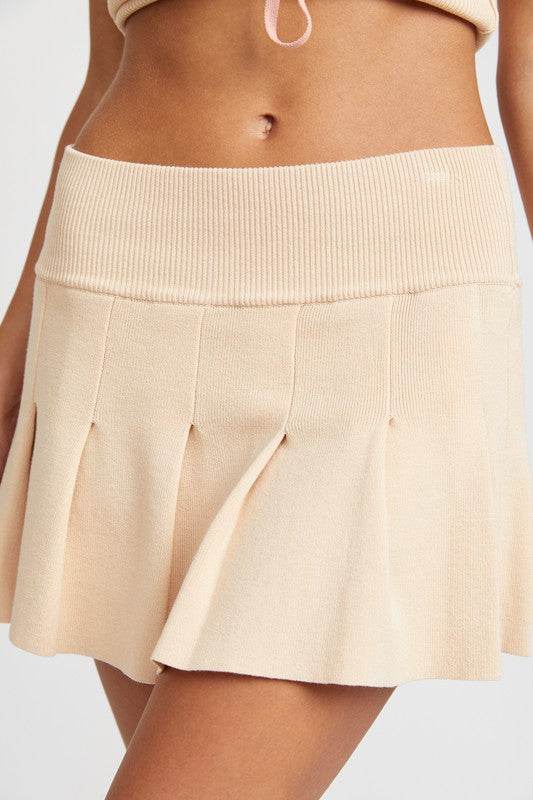 LOW WAIST PLEATED MINI SKIRT - Shop Style & More | Fresh Looks, Everyday Deals & Free Shipping