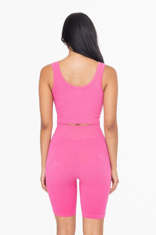 Ribbed Seamless Cropped Tank Top - Shop Style & More | Fresh Looks, Everyday Deals & Free Shipping