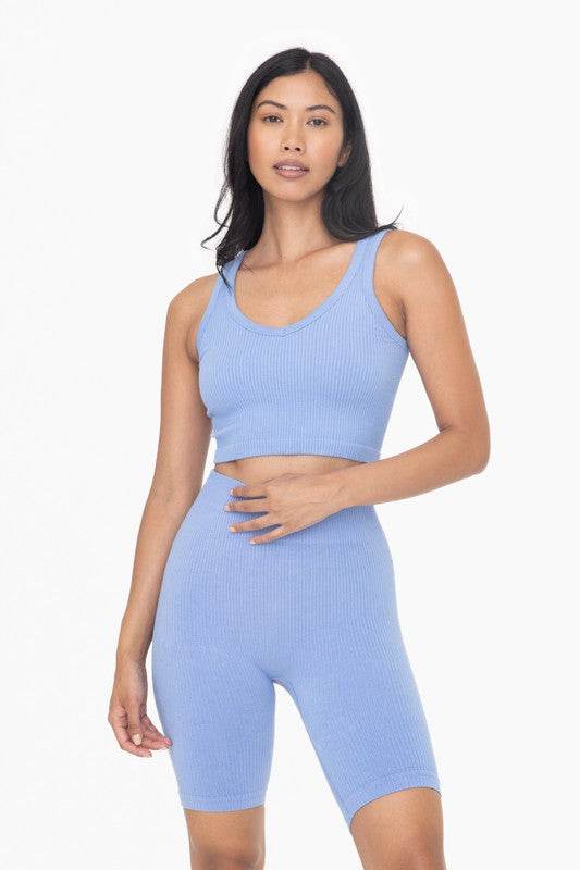 Ribbed Seamless Cropped Tank Top - Shop Style & More | Fresh Looks, Everyday Deals & Free Shipping