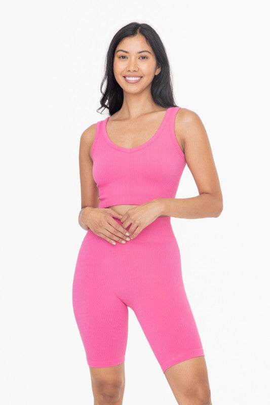 Ribbed Seamless Cropped Tank Top - Shop Style & More | Fresh Looks, Everyday Deals & Free Shipping