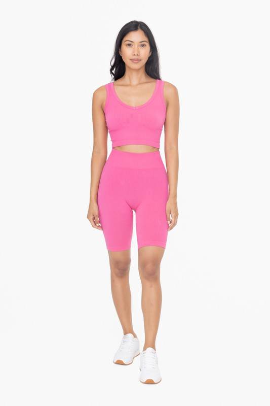 Ribbed Seamless Cropped Tank Top - Shop Style & More | Fresh Looks, Everyday Deals & Free Shipping