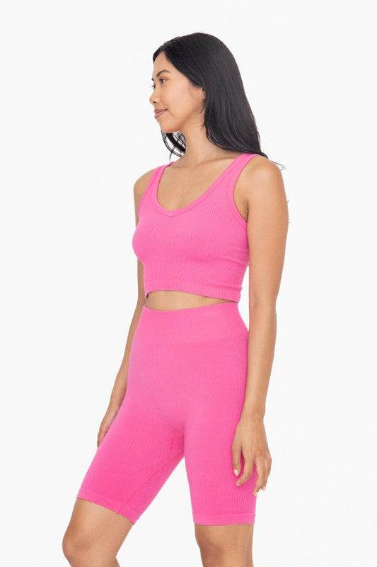 Ribbed Seamless Cropped Tank Top - Shop Style & More | Fresh Looks, Everyday Deals & Free Shipping