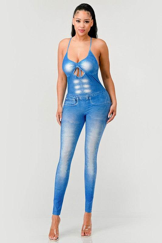 Faded Abs Jumpsuit - Shop Style & More | Fresh Looks, Everyday Deals & Free Shipping