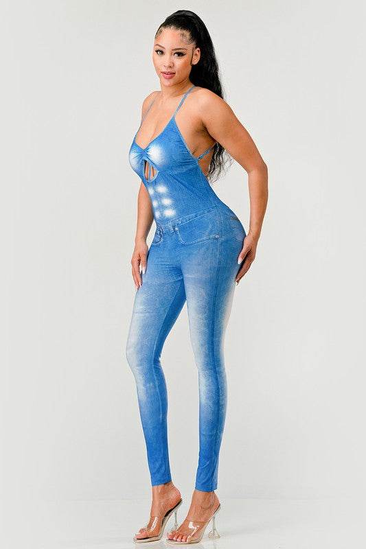 Faded Abs Jumpsuit - Shop Style & More | Fresh Looks, Everyday Deals & Free Shipping