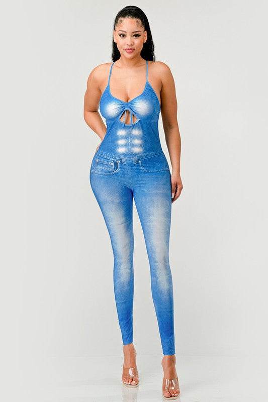 Faded Abs Jumpsuit - Shop Style & More | Fresh Looks, Everyday Deals & Free Shipping