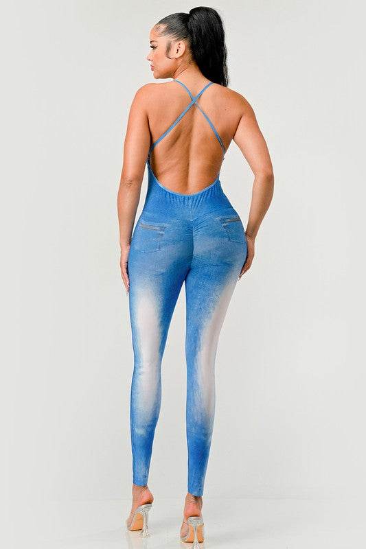 Faded Abs Jumpsuit - Shop Style & More | Fresh Looks, Everyday Deals & Free Shipping