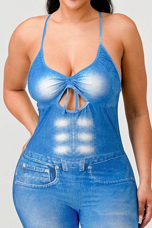 Faded Abs Jumpsuit - Shop Style & More | Fresh Looks, Everyday Deals & Free Shipping