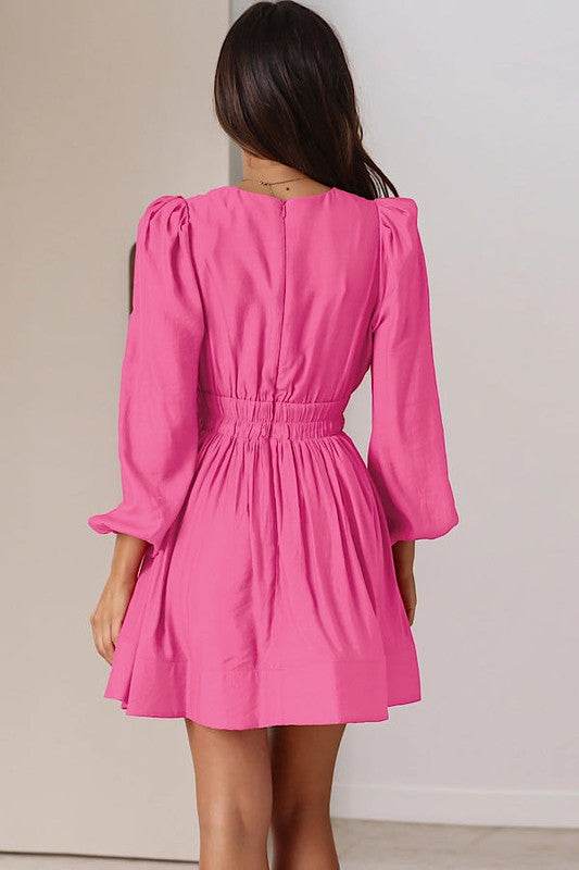 V neck long sleeve dress - Shop Style & More | Fresh Looks, Everyday Deals & Free Shipping