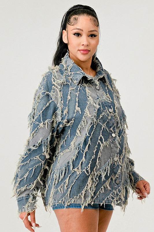 Be Creative Denim Jacket - Shop Style & More | Fresh Looks, Everyday Deals & Free Shipping