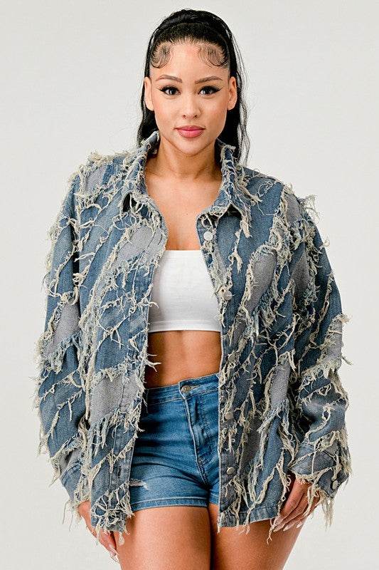 Be Creative Denim Jacket - Shop Style & More | Fresh Looks, Everyday Deals & Free Shipping