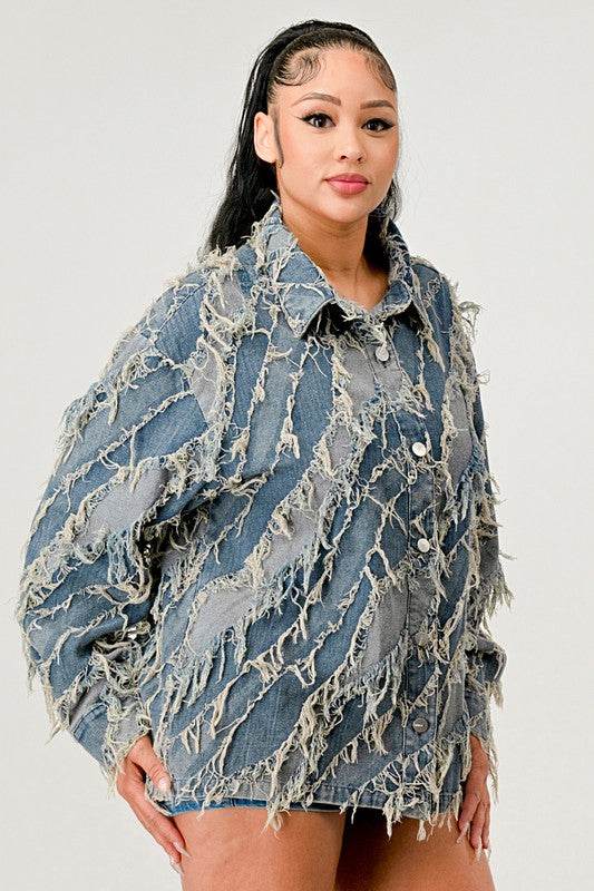 Be Creative Denim Jacket - Shop Style & More | Fresh Looks, Everyday Deals & Free Shipping