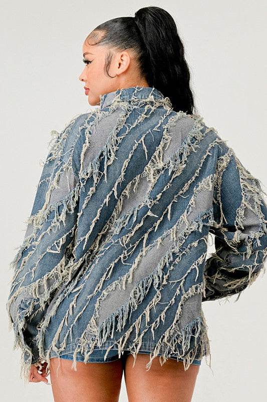 Be Creative Denim Jacket - Shop Style & More | Fresh Looks, Everyday Deals & Free Shipping