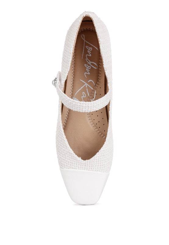 Albi Mary Jane Flat In White - Shop Style & More | Fresh Looks, Everyday Deals & Free Shipping