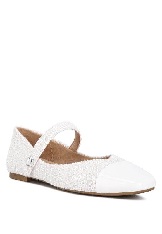 Albi Mary Jane Flat In White - Shop Style & More | Fresh Looks, Everyday Deals & Free Shipping
