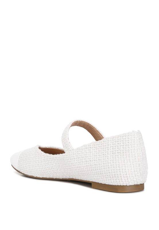 Albi Mary Jane Flat In White - Shop Style & More | Fresh Looks, Everyday Deals & Free Shipping