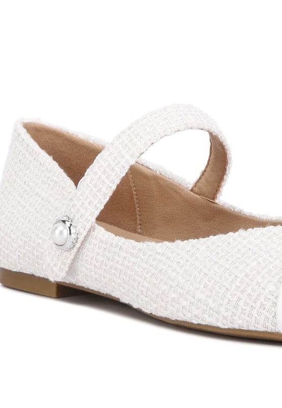 Albi Mary Jane Flat In White - Shop Style & More | Fresh Looks, Everyday Deals & Free Shipping