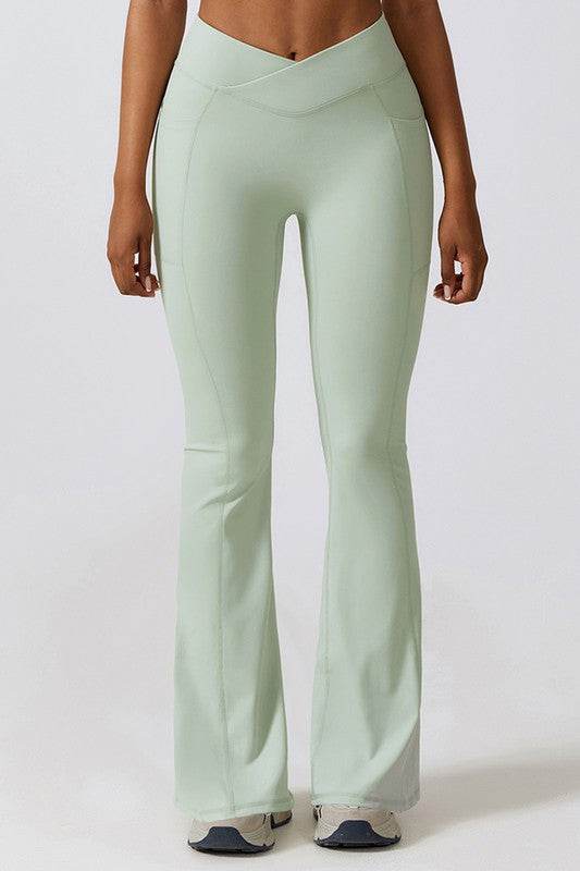 Casual buttock lift yoga flared pants - Shop Style & More | Fresh Looks, Everyday Deals & Free Shipping