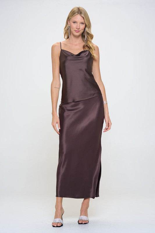 Made in USA Solid Silky Satin Tank Top - Shop Style & More | Fresh Looks, Everyday Deals & Free Shipping